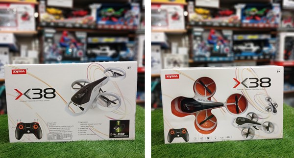 کوادکوپتر سایما مدل syma X38_اسباب بازی کوادکوپتر
