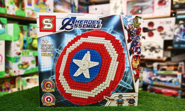 لگو مارول سپر کاپیتان آمریکا 405 قطعه مدل Captain America Lego SY1454_اسباب بازی لگو