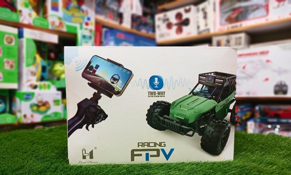 ماشین کنترلی دوربین دار آفرود سبز مدل LH-C050C-1_اسباب بازی ماشین کنترلی