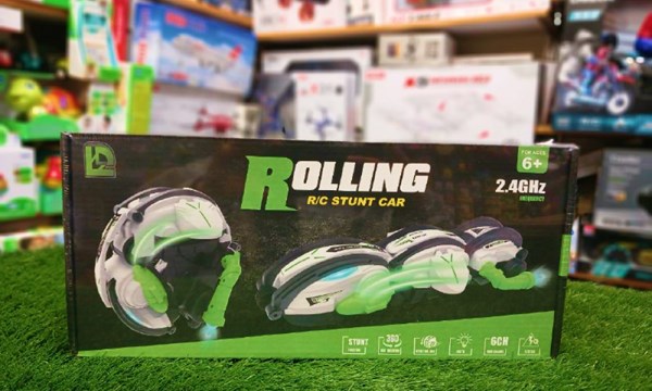 ماشین کنترلی شارژی ماری توپی مدل Rolling RC Stunt Snake Car_اسباب بازی ماشین کنترلی