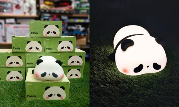 چراغ خواب سیلیکونی شارژی طرح پاندا خوابالو_اسباب بازی اتاق کودک