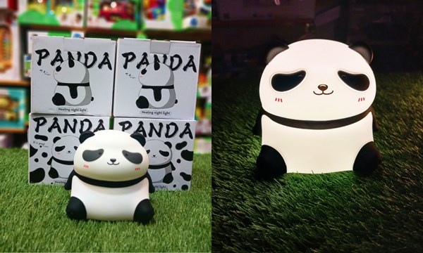 چراغ خواب سیلیکونی شارژی طرح پاندا تپل_اسباب بازی اتاق کودک