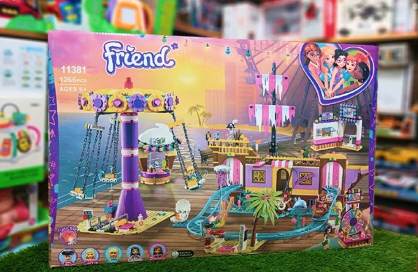 لگو فرندز شهربازی 1266 قطعه مدل 11381 friends_اسباب بازی لگو
