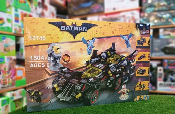 لگو دی سی ماشین غول پیکر بتمن 1504 قطعه مدل 10740_اسباب بازی لگو
