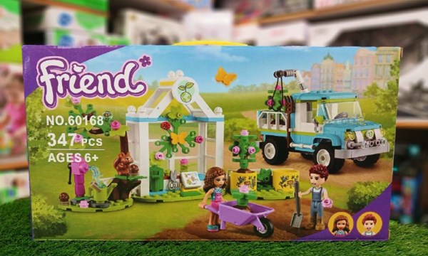 لگو فرندز ماشین درخت کاری 347 قطعه مدل 60168 friends_اسباب بازی لگو