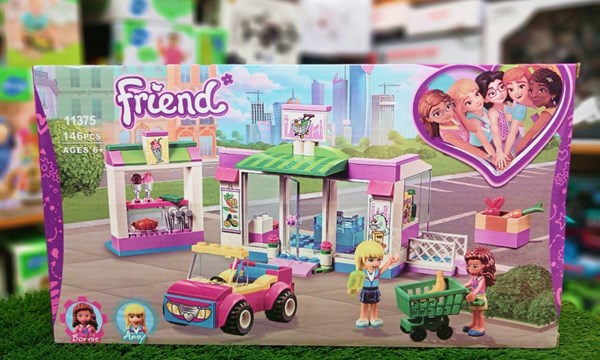 لگو فرندز سوپر مارکت 146 قطعه مدل 11375 friends_اسباب بازی لگو