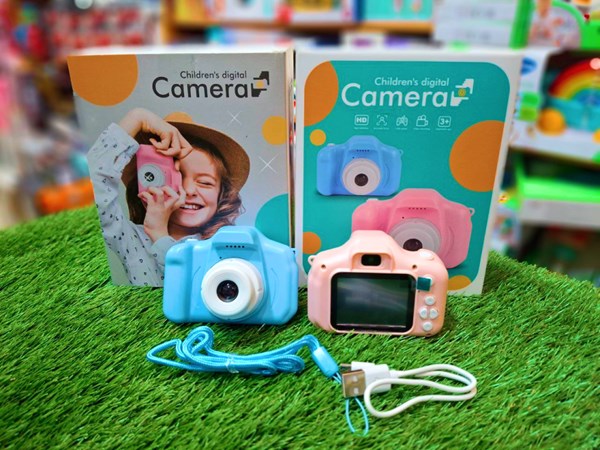 دوربین عکاسی و فیلمبرداری دیجیتال کودک 1080P رنگ صورتی_اسباب بازی دیجیتال و هوشمند