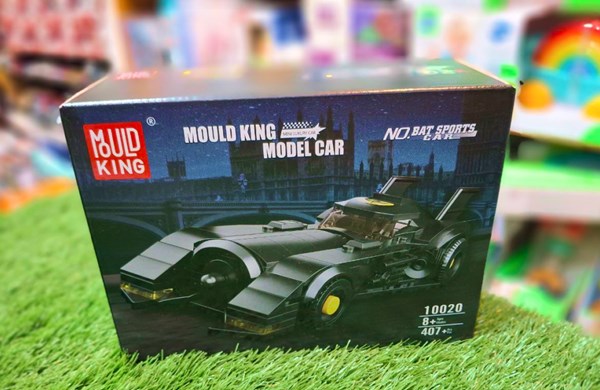 لگو دی سی ماشین بتمن 407 قطعه مدل Mould King 10020 Batmobile Model Car_اسباب بازی لگو