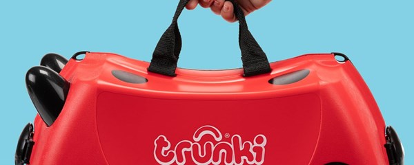 چمدان سواری کودک با ظرفیت 18 لیتر طرح کفشدوزک مدل 0092 Trunki 18L_کیف و کوله پشتی