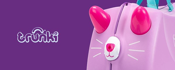 چمدان سواری کودک با ظرفیت 18 لیتر طرح گربه مدل 00322 Trunki 18L_کیف و کوله پشتی