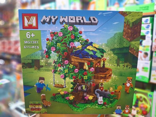 لگو ماینکرافت 611 قطعه مدل Minecraft MG1381_اسباب بازی لگو