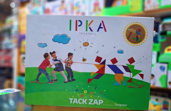 اسباب بازی بازی میخ و چکش تنگرام 49 قطعه_بازی فکری