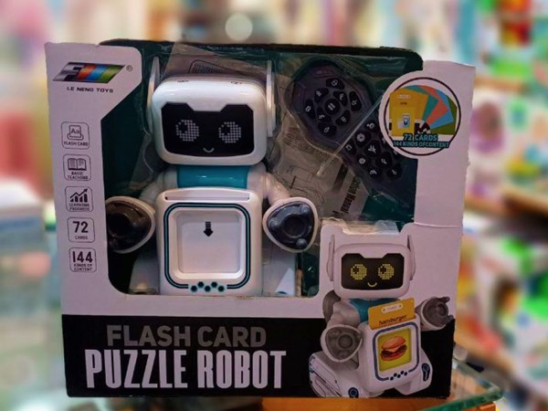 ربات اسباب بازی کنترلی تعاملی رقصنده با فلش کارت‌های سخنگو مدل Remote Control Robot Toys 44_اسباب بازی ربات