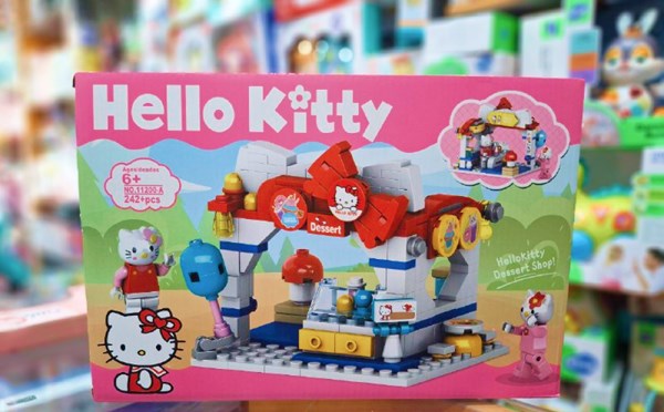 لگو هلو کیتی 242 قطعه مدل Hello Kitty 11200A_اسباب بازی لگو