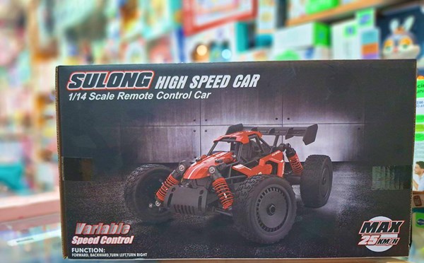 ماشین کنترلی آفرود سرعتی فلزی مقیاس 1:14 رنگ مشکی مدل RC Racing Car 326_اسباب بازی ماشین کنترلی