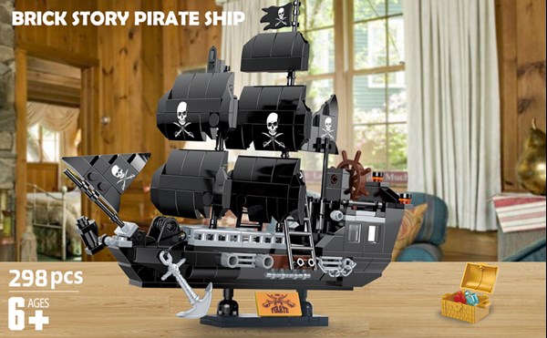لگو کریتور کشتی دزدان دریایی کوگو 298 قطعه مدل CoGo 2112_اسباب بازی لگو