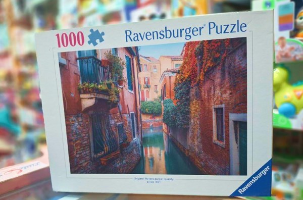 پازل 1000 قطعه راونزبرگر Ravensburger طرح پاییز در ونیز_اسباب بازی لگو