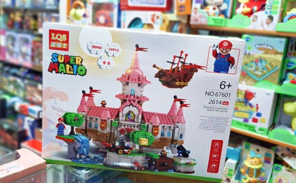 لگو قلعه سوپر ماریو 2614 قطعه مدل LQS 67601 Super Mario_اسباب بازی لگو