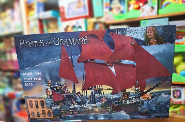 لگو کریتور کشتی دزدان دریایی کارائیب انتقام ملکه 1151 قطعه مدل 8015_اسباب بازی لگو