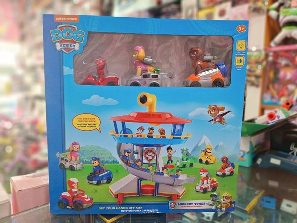 برج مراقبت سگ های نگهبان پاو پاترول Paw Patrol_اسباب بازی اکشن فیگور