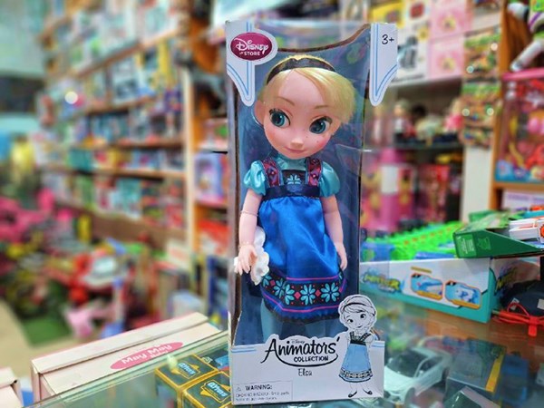 عروسک دیزنی السا 40 سانتی با هدبند مدل Disney Animators' Collection_اسباب بازی عروسک دخترانه