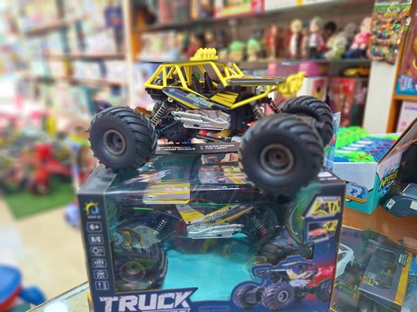 ماشین کنترلی آفرود صخره نورد تک دیفرانسیل دودزا مدل RC Racing off-Road Car 651_اسباب بازی ماشین کنترلی