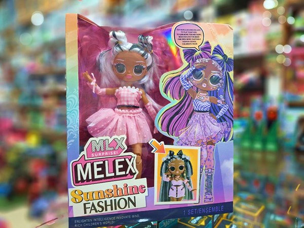 عروسک سورپرایزی MELEX مدل Sunshine Fashion کد 880_اسباب بازی عروسک سورپرایزی