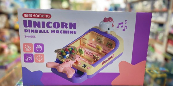اسباب بازی ماشین پین‌ بال یونیکورن مدل Unicorn Pinball Machine 668_133_بازی فکری