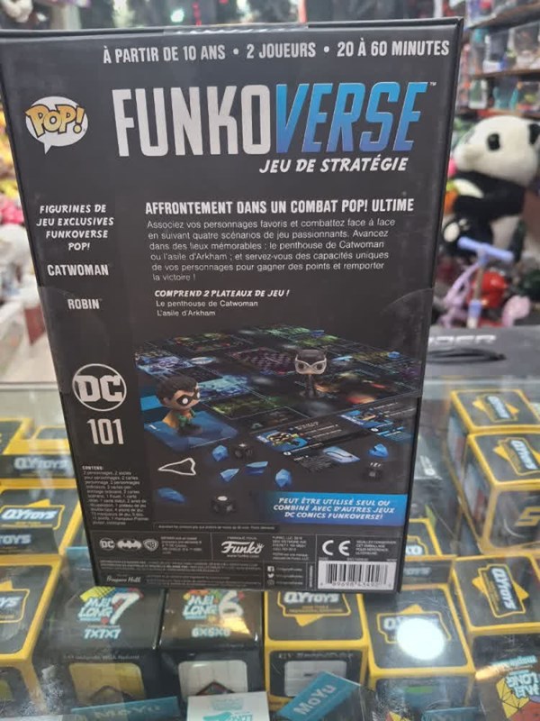 برد گیم فانکوپاپ سری کت وومن و رابین