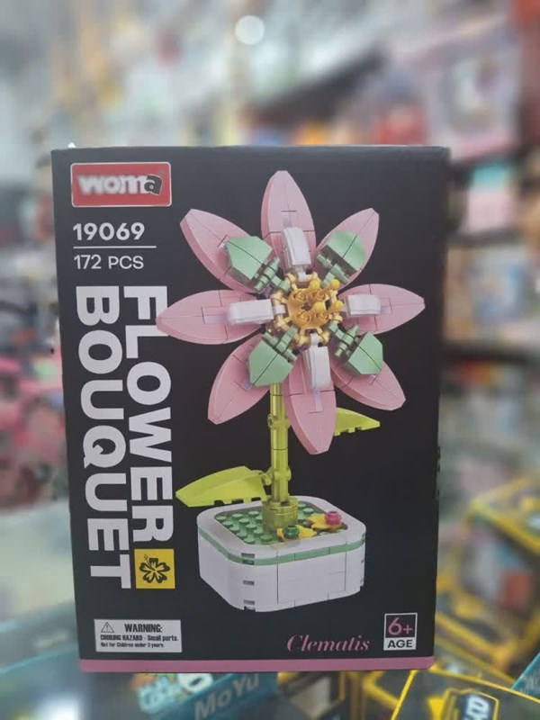 لگو گلدان گل کلماتیس مدل 19069