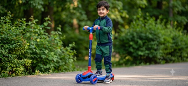 اسکوتر تاشو رنگ آبی
