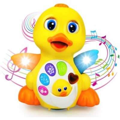 اسباب بازی نوزادی اردک موزیکال هولی تویز مدل 808 Hola Toys Musical Duck _اسباب بازی نوزادی