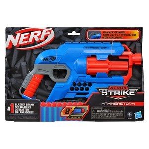 اسباب بازی تفنگ نرف Nerf آبی مدل Nerf Alpha Strike Hammerstorm Blaster_اسباب بازی تفنگ