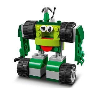 اسباب بازی لگو کلاسیک چرخ های مختلف 653 قطعه مدل Bricks and Wheels - 11014 Building Kit_اسباب بازی لگو