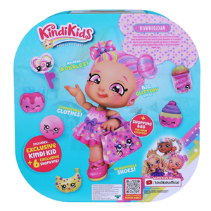 عروسک دخترانه Kindi Kids مدل Moose - Kindi Kids Sweet Treat Friends Bubbleisha _اسباب بازی عروسک دخترانه