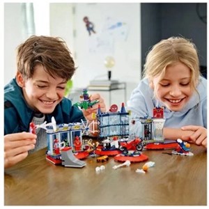 اسباب بازی لگو مارول پایگاه اسپایدر من 507 قطعه مدل SPIDER HERO 60095_اسباب بازی لگو