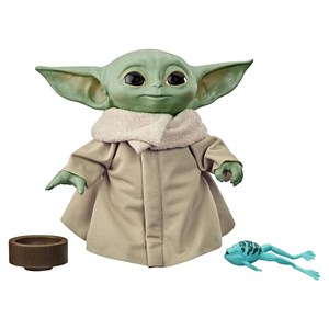 اسباب بازی عروسک سخنگوی بیبی یودا مدل Hasbro - Star Wars The Child Talking Plush Toy_عروسک رباتیک