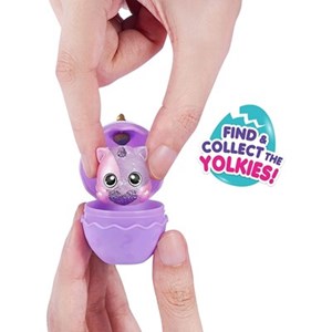 عروسک سورپرایزی رینبوکورنز RainBocoRns سری Eggzania با شاخ بنفش مدل Eggzania Surprise_عروسک سورپرایزی