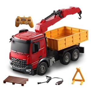 اسباب بازی ماشین کنترلی کامیون جرثقیل بارگیری مرسدس بنز دبل ای مدل 003-565 Double EE مقیاس 1:20_اسباب بازی ماشین کنترلی