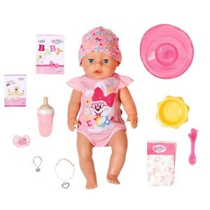 عروسک دخترانه 43 سانتی مجیک گرل بیبی بورن مدل Zapf Creation - Baby Born - Magic Girl 43 Cm_اسباب بازی عروسک دخترانه