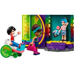 اسباب بازی لگو فرندز باشگاه تفریحی 642 قطعه مدل Roller Disco Arcade - 41708 Building Kit_اسباب بازی لگو