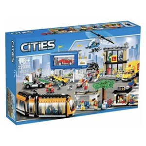 اسباب بازی لگو سیتی شهر کامل 1683 قطعه مدل CITIES 22038_اسباب بازی لگو