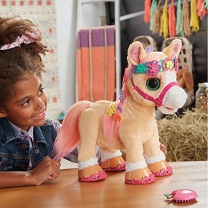 اسباب بازی عروسک رباتیک دارچین پونی کوچولو FurReal Cinnamon, My Stylin’ Pony Interactive Toy_اسباب بازی ربات