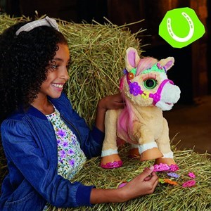 اسباب بازی عروسک رباتیک دارچین پونی کوچولو FurReal Cinnamon, My Stylin’ Pony Interactive Toy_اسباب بازی ربات
