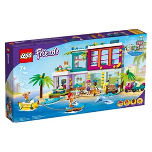 اسباب بازی لگو فرندز خانه ساحلی 686 قطعه مدل Vacation Beach House - 41709 Building Kit_اسباب بازی لگو