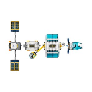 اسباب بازی لگو سیتی ایستگاه فضایی قمری 500 قطعه مدل Lunar Space Station - 60349 Building Kit_اسباب بازی لگو