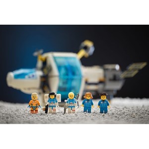 اسباب بازی لگو سیتی ایستگاه فضایی قمری 500 قطعه مدل Lunar Space Station - 60349 Building Kit_اسباب بازی لگو