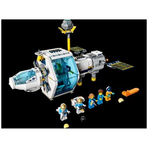 اسباب بازی لگو سیتی ایستگاه فضایی قمری 500 قطعه مدل Lunar Space Station - 60349 Building Kit_اسباب بازی لگو