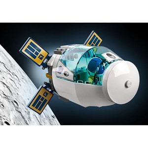 اسباب بازی لگو سیتی ایستگاه فضایی قمری 500 قطعه مدل Lunar Space Station - 60349 Building Kit_اسباب بازی لگو