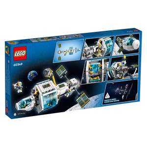 اسباب بازی لگو سیتی ایستگاه فضایی قمری 500 قطعه مدل Lunar Space Station - 60349 Building Kit_اسباب بازی لگو